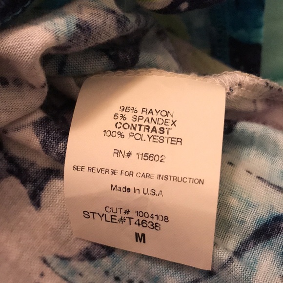 Flower Print Top - Picture 3 of 4